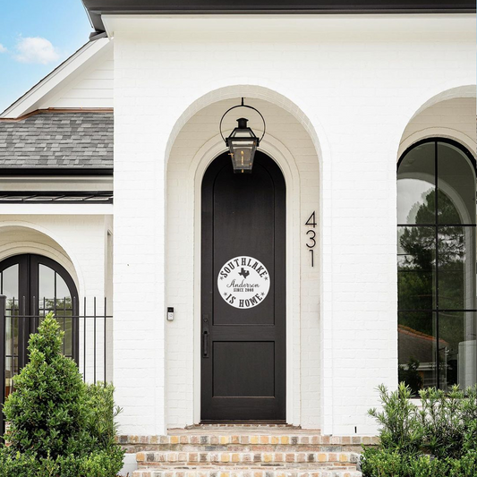 Indoor/Outdoor Sign: (1) Southlake is Home, Powder-Coated Steel