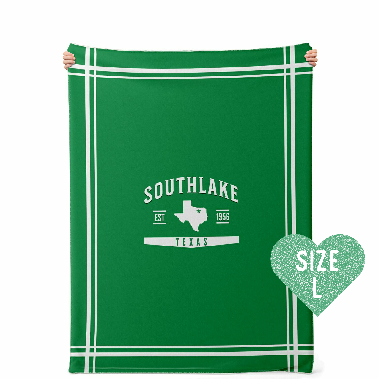 Premium Fleece Throw Blanket - Southlake Est 1956