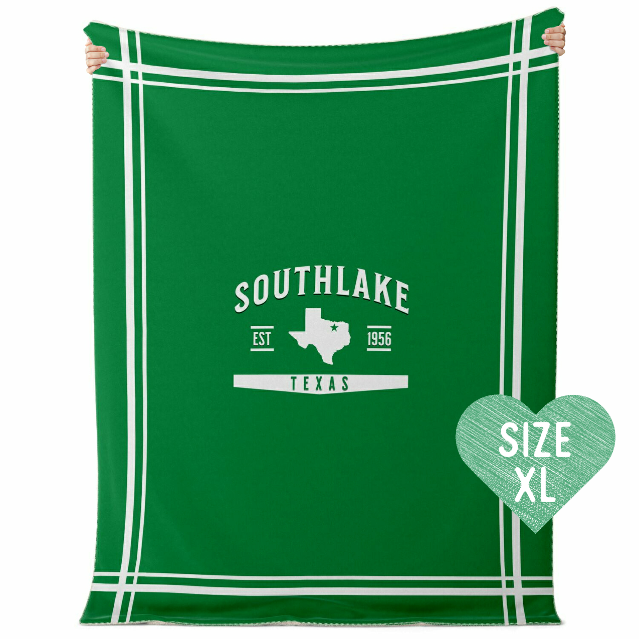 Premium Fleece Throw Blanket - Southlake Est 1956