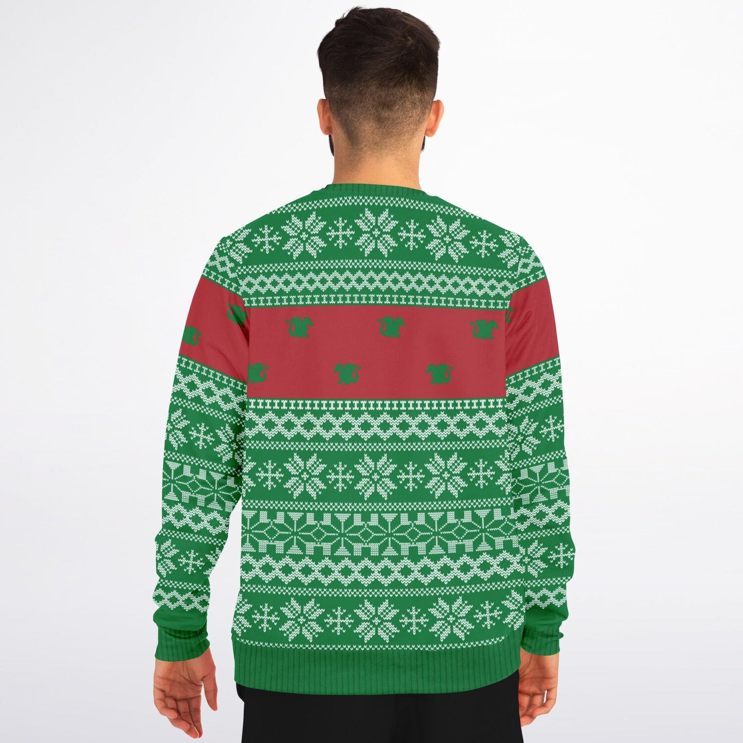Christmas: Feliz NaviDragons Ugly Christmas Sweater - Adult Comfort Sweatshirt